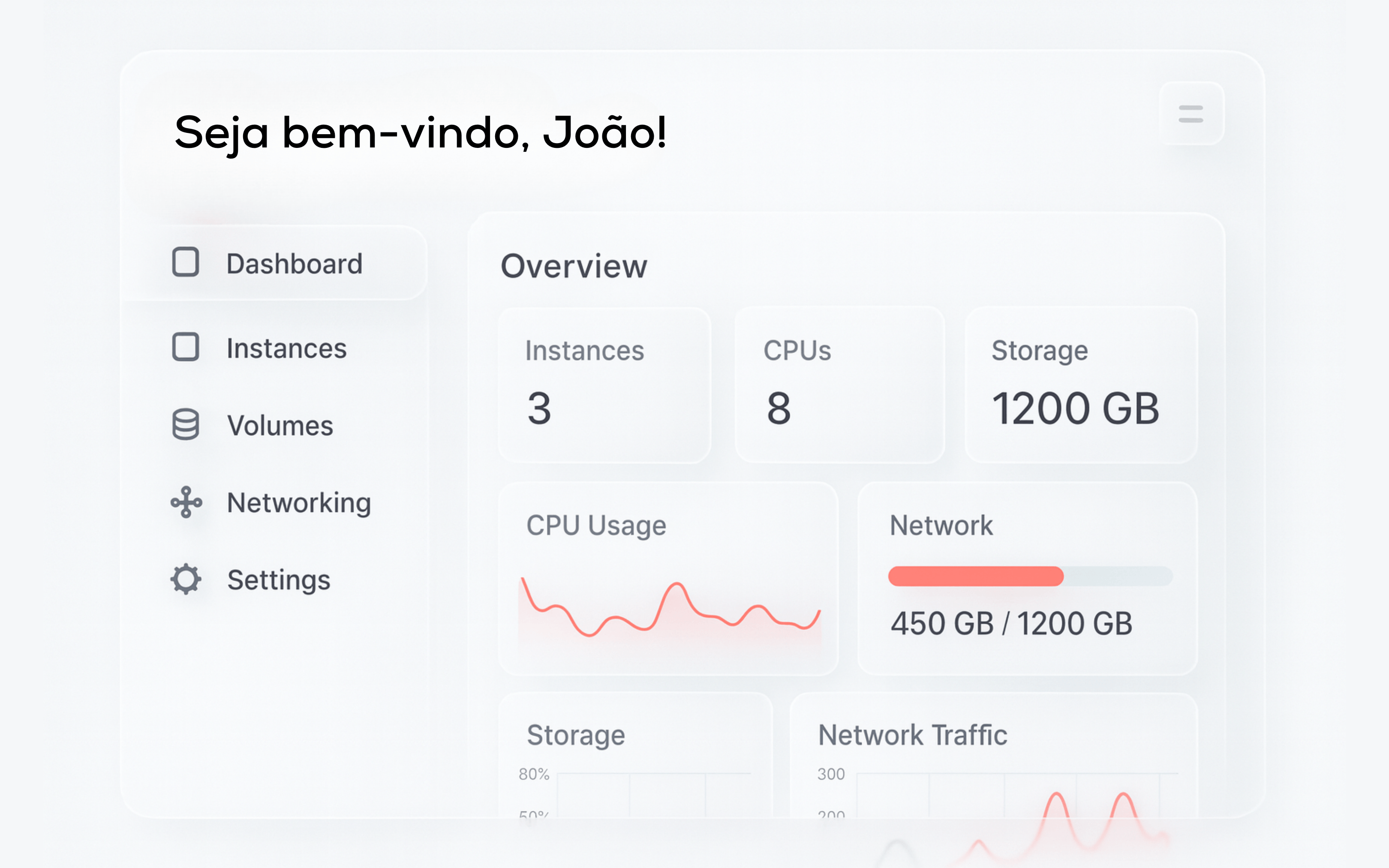 Demonstração de videochamada com tradução em tempo real
